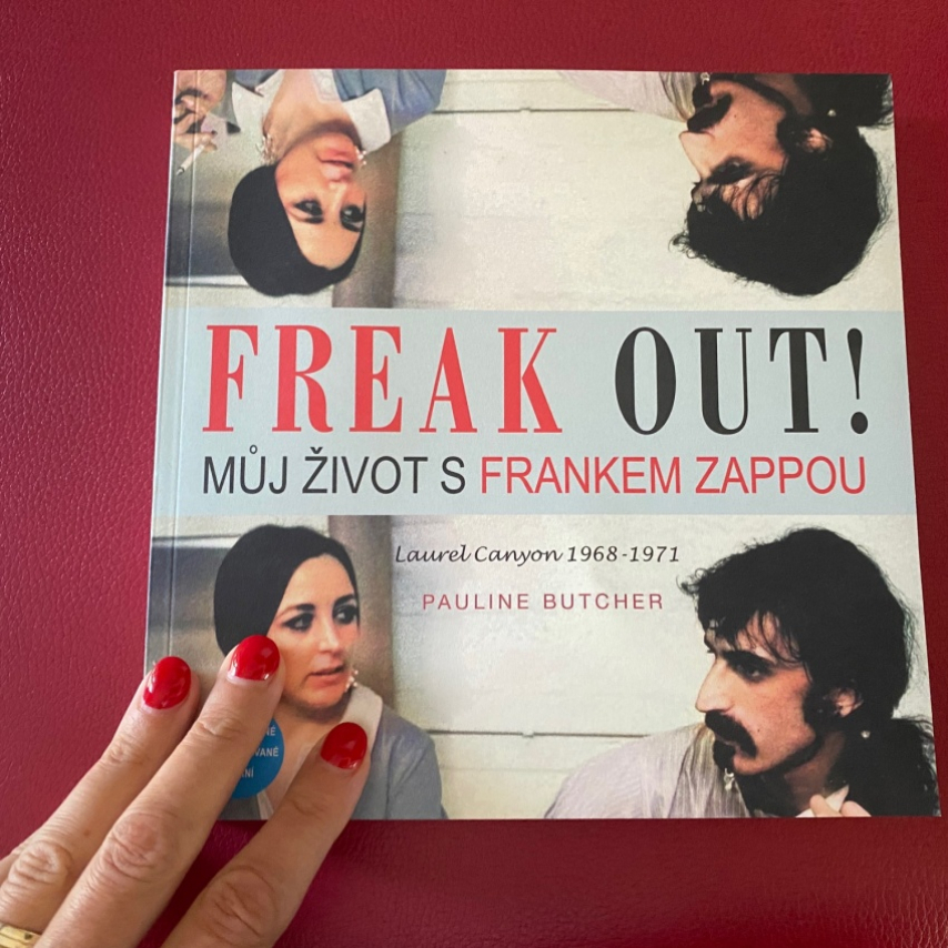 Kniha Frank Zappa - vytištěno